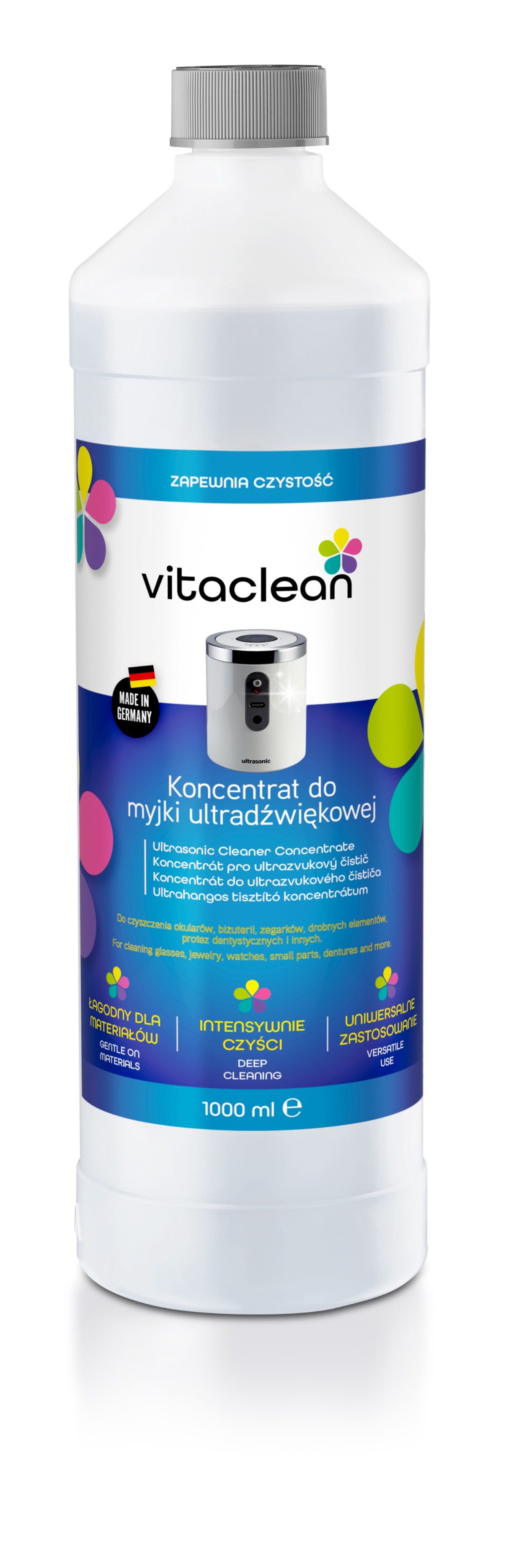 Vitaclean Koncentrat do Myjek Ultradźwiękowych 1000 ml — zdjęcie 4
