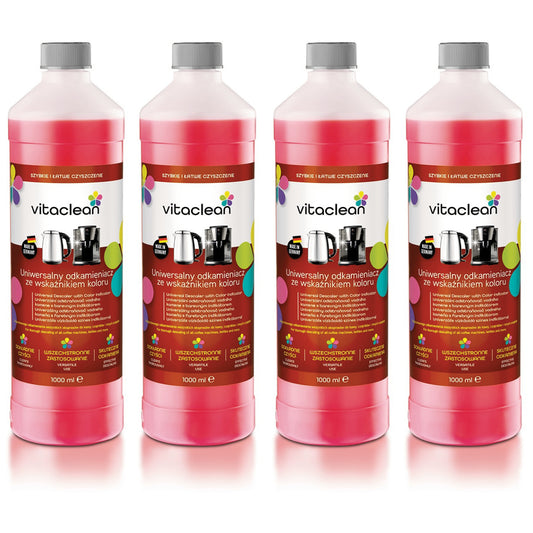 VITACLEAN Uniwersalny koncentrat do odkamieniania ZESTAW 4x 1000ml