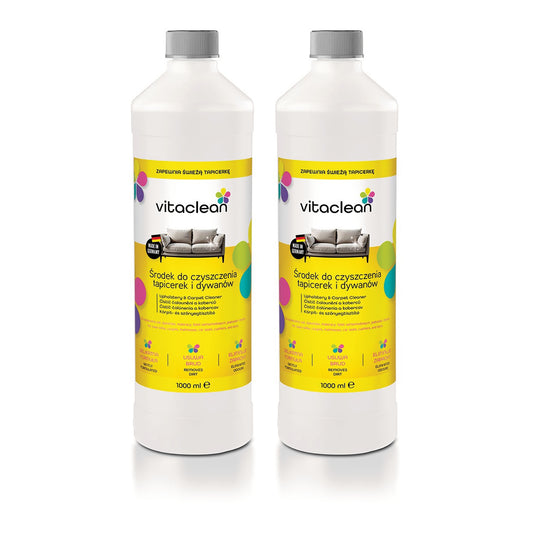 Vitaclean Środek do Tapicerki 2×1000 ml — 2 butelki