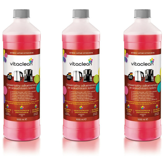 VITACLEAN Uniwersalny koncentrat do odkamieniania ZESTAW 3x 1000ml