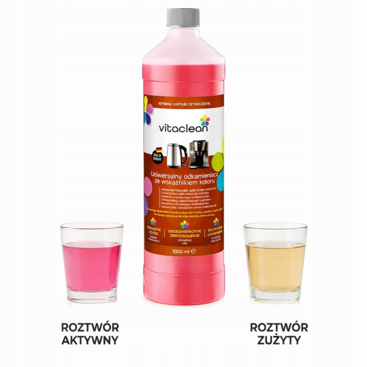 Vitaclean Odkamieniacz do Ekspresów zestaw 2×1000 ml — zdjęcie 4